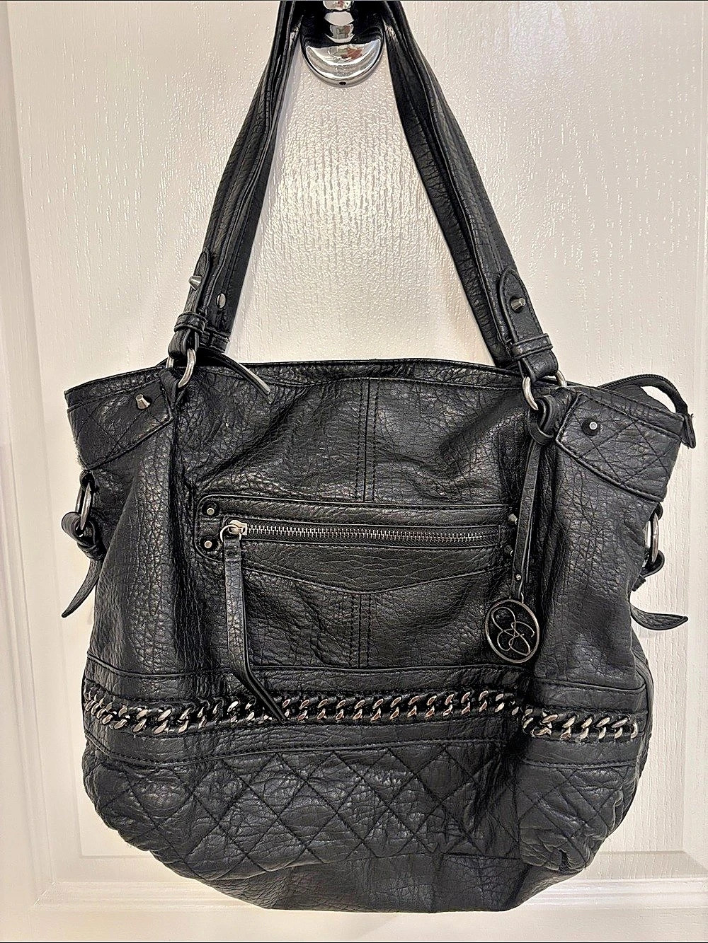Jessica Simpson Y2K Black Shoulder Bag